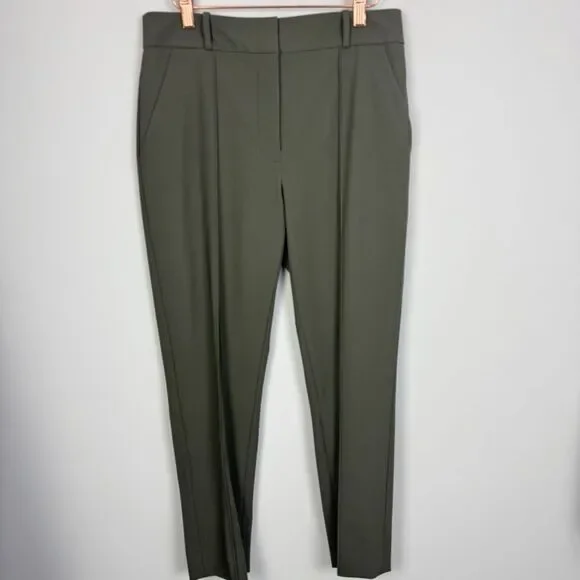 VERONICA BEARDNEW Jensen Pants in Loden Dark Green Women’s Size 8